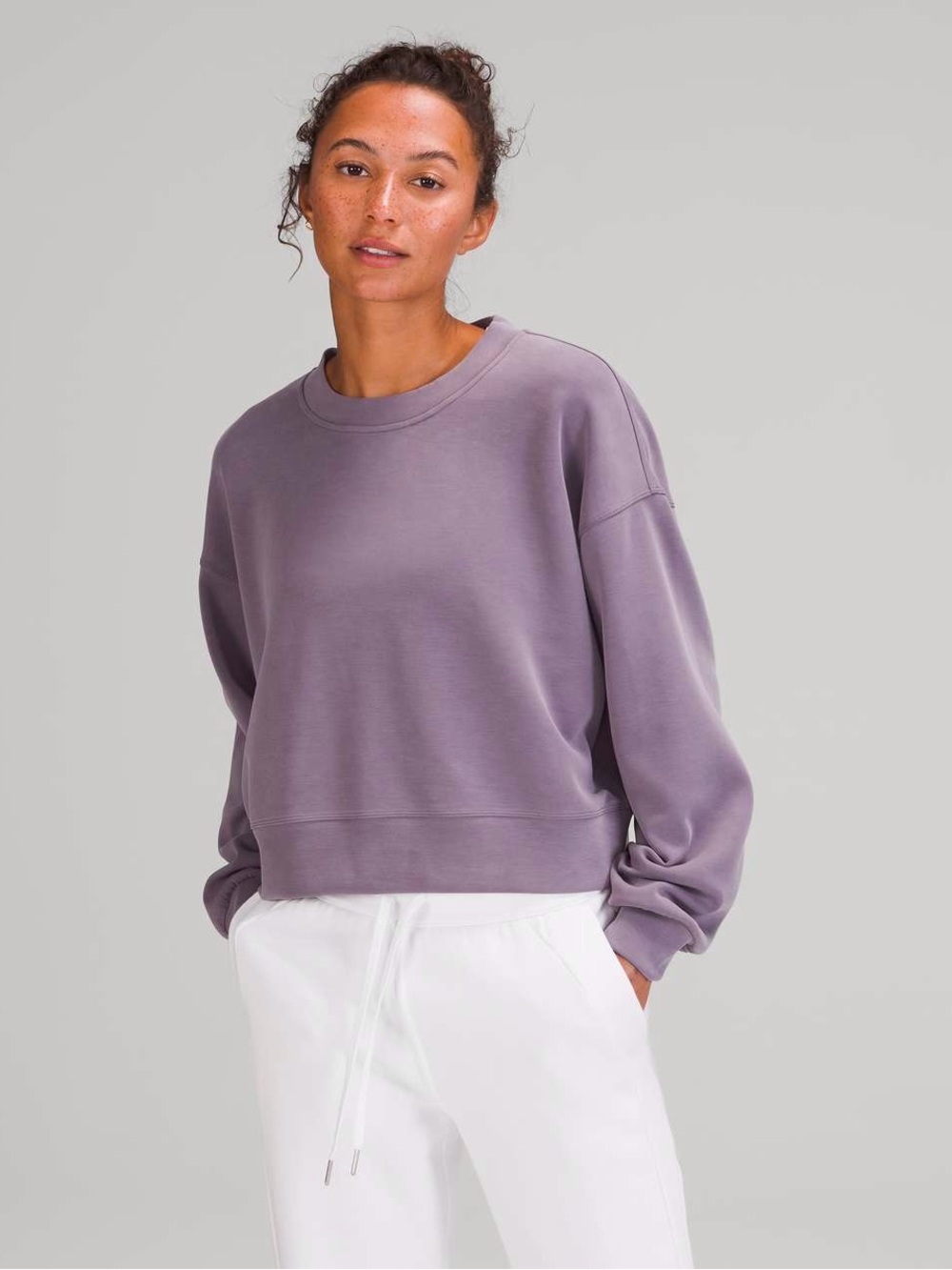 Lululemon Softstreme Lavender Sweatshirt